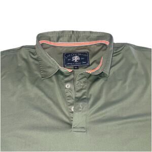 Performance Polo Live Oak Brand Olive Green Men’s XL Embroidered Logo